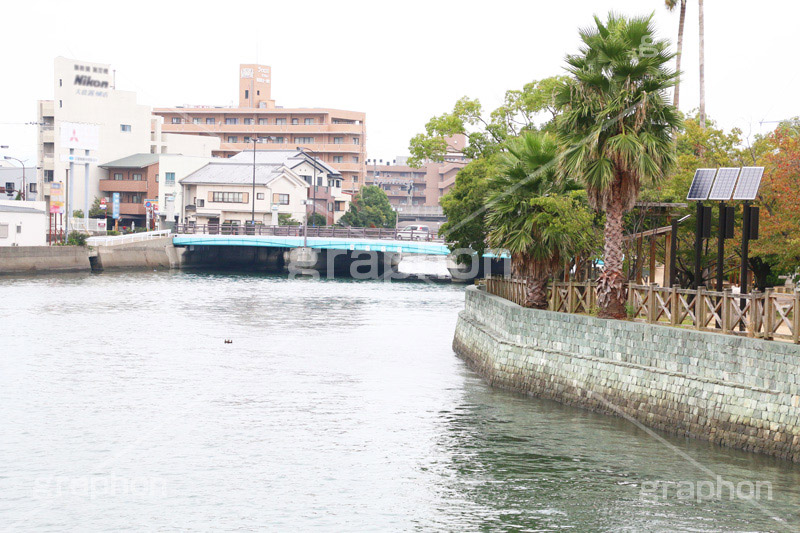 徳島-新町川,徳島,駅前,新町川,川,新町川水際公園,阿波おどり,四国のみずべ,四国