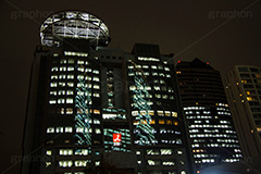 夜のTBSビル,夜,夜景,ビル,テレビ,テレビ局,TV局,港区,赤坂,building,night,TBS,TV