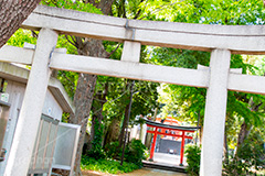 熊野神社,神社,熊野三山,祭神,十二所神社,参拝,お参り,鳥居,自由が丘,目黒区