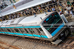 大井町駅のホーム,大井町駅,駅,JR,電車,でんしゃ,鉄道,電車待ち,電車/鉄道,駅前,大井町,train,品川区,京浜東北線,フルサイズ撮影