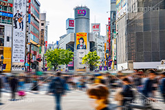 渋谷スクランブル交差点,渋谷,しぶや,ハチ公,観光,交差点,渋谷駅,駅前,スクランブル,外国人,海外,道玄坂,横断歩道,信号,雑踏,都会の雑踏,人混み,人物,混雑,shibuya,japan,109,フルサイズ撮影