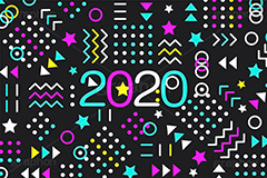 2020年号デザイン,ポップ柄,ポップ背景,西暦,年号,年賀状,お正月,正月,記事,ニュース,ポップ,デザイン,イメージ,イベント,行事,風習,メッセージ,かわいい,カワイイ,可愛い,POP,news,design,event,message,text,2020