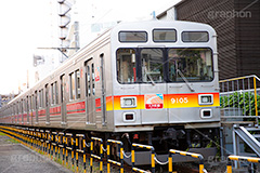 大井町線,電車,でんしゃ,鉄道,電車/鉄道,車両,点検,車庫,train