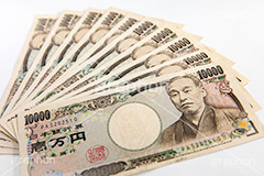 10万円,十万円,札束扇,お札勘定,お札,札,勘定,計算,お金,かね,円,日本円,マネー,金銭,日本のお金,財産,返済,貯金,借金,両替,キャッシュ,現金,1万円,一万円,経理,事務,経済,札束,給付金,money,yen