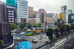 名古屋駅前,名古屋,駅前,愛知県,太閤通口,西口,広場,ロータリー,喫煙所,タクシー乗り場,タクシー