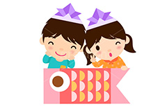 子供の日,こどもの日,こども,子供,こいのぼり,鯉のぼり,5月5日,端午,節句,男の子,女の子,キッズ,ボーイ,ガール,折り紙,かぶと,兜,カブト,和,文化,風習,行事,人物,男女,キャラクター,イラスト,ピース,ポーズ,character,japan,kids,boy,girl,illustration