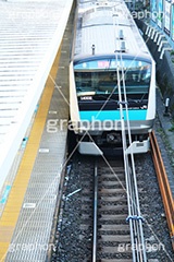 大井町駅ホーム,大井町駅,駅のホーム,電車,でんしゃ,鉄道,電車待ち,大井町線,電車/鉄道,大井町,train,品川区