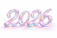 2026(ガラス),年号,西暦,ガラス,宝石,クリスタル,年賀状,お正月,正月,年明け,新年,ニューイヤー,アニバーサリー,イベント,行事,きれい,綺麗,かわいい,カワイイ,可愛い,メッセージ,テキスト,message,text,event,anniversary,jewel,glass,2026