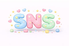 SNS,sns,スマホ,ネット,インターネット,クレイ,クレイアート,ねんど,粘土,虹,星,レインボー,ポップ,かわいい,カワイイ,可愛い,メッセージ,テキスト,message,text,POP,clay,rainbow