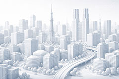 シンプル都会,ワールド,タワー,クレイアート,クレイ,ねんど,粘土,模型,立体,未来,近未来,都会,都市,街,ビル,future,city,building,tower,clay