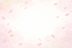 桜フレーム,桜,さくら,サクラ,花見,ブロッサム,春,花,花びら,花弁,背景,枠,フレーム,和風,和柄,イラスト,blossom,spring,flower,frame