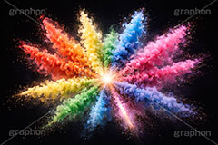 カラースモーク,カラフル,スモーク,煙,けむり,爆発,破裂,特殊効果,特効,テクスチャ,テクスチャー,smoke,texture,colorful,AI生成素材