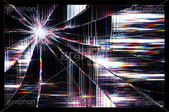 画面割れ,割れ,壊れる,ヒビ,亀裂,破損,故障,砂嵐,ノイズ,不具合,エラー,バグ,荒れ,砂嵐,モニタ,モニター,パソコン,液晶,画面,TV,テレビ,放送,メンテナンス,アナログ,デジタル,信号,記録,放送事故,夜中,テスト,送信,映像,動画,実況,配信,編集,ホラー,恐怖,怖い,horror,television,test,color,analog,digital,AI生成素材