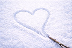 雪にハート,ハート,はーと,雪,ゆき,枝,積,跡,冬,告白,恋愛,失恋,恋,愛,プリ画,ロマンチック,ウェディング,プロポーズ,バレンタイン,ホワイトデー,ポエム,LOVE,heart,snow,winter,wedding,propose,valentine,whiteday,poem,AI生成素材