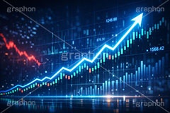チャート,株,株価,株価指数,上昇,急騰,下落,暴落,家計,積立,積み立て,投資,企業,決算,円安,仮想通貨,不動産,金利,グラフ,トレード,ローソク足,資産,金,お金,マネー,損失,NISA,経済,ニュース,記事,news,GDP,chart,graph,money,trade,AI生成素材