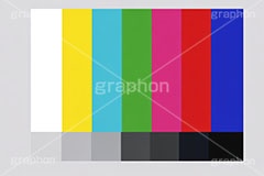 カラーバー,カラー,バー,液晶,画面,TV,テレビ,放送,メンテナンス,アナログ,デジタル,信号,記録,放送事故,夜中,テスト,送信,映像,動画,実況,配信,編集,色,television,test,color,analog,digital,AI生成素材