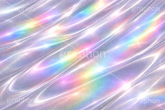 オーロラ背景,オーロラ,メタリック,シルバー,フレア,キラキラ,ラメ,ゴージャス,セレブ,かわいい,カワイイ,可愛い,華やか,背景,イラスト,illustration,cute,metallic,AI生成素材