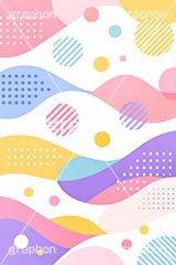 ポップ背景,流線,ポップ柄,ポップ,柄,キュート,パステル,ライン,かわいい,可愛い,丸,星,スター,ドット,落書き,背景,POP,dot,pattern,star,pastel,AI生成素材