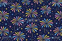 花火柄,花火,打上げ,打ち上げ,夏祭り,祭り,夜,花火大会,夏,風物詩,季語,模様,もよう,柄,がら,サマー,テクスチャ,テクスチャ―,texture,summer,fireworks,AI生成素材