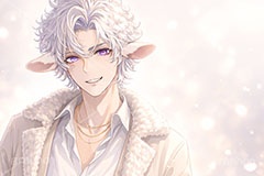 白羊のイケメン,白羊,ひつじ,ヒツジ,羊,シープ,擬人化,イケメン,男子,男の子,美男子,人物,カッコイイ,かっこいい,やさしい,優しい,癒し系,未,未年,干支,もこもこ,モコモコ,イラスト,キャラクター,illustration,sheep,character,japan,clay,AI生成素材
