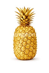 金のパイナップル,パイナップル,パインアップル,パイン,金のフルーツ,リッチ,ゴールド,高級,高価,キラキラ,ラメ,セレブ,面白い,おもしろ,rich,gold,fruit,pineapple,AI生成素材