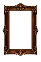 絵画の額縁,額縁,額,額ブチ,絵画,西洋,洋館,高貴,フレーム,frame,AI生成素材