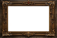 絵画の額縁,額縁,額,額ブチ,絵画,西洋,洋館,高貴,フレーム,frame,AI生成素材