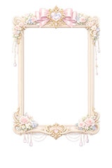 プリンセスの額縁,プリンセス,ロココ調,姫系,ロリータ,額縁,額,額ブチ,絵画,西洋,洋館,高貴,フレーム,frame,AI生成素材