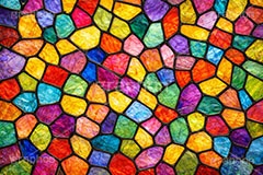 ステンドグラス,ガラス,色ガラス,色とりどり,カラフル,鉛,ハンダ,テクスチャー,テクスチャ,西洋,教会,texture,glass,colorful,AI生成素材