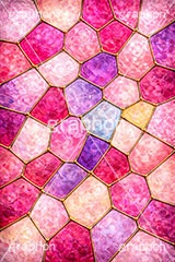 ステンドグラス,ガラス,色ガラス,鉛,ハンダ,ピンク,ガーリー,可愛い,かわいい,カワイイ,ポップ,テクスチャー,テクスチャ,西洋,教会,texture,glass,cute,AI生成素材