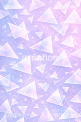 三角模様,三角柄,トライアングル,デジタル世界,電脳世界,マトリックス,コード,データ,サイバー,パソコン,入力,基盤,デジタル,イメージ,クール,かっこいい,欠片,破片,ガラス,オーロラ,プリズム,aurora,prism,cool,cyber,data,matrix,digital,IT,image,triangle,PC,AI生成素材