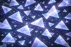 三角模様,三角柄,トライアングル,デジタル世界,電脳世界,マトリックス,コード,データ,サイバー,パソコン,入力,基盤,デジタル,イメージ,クール,かっこいい,欠片,破片,ガラス,オーロラ,プリズム,aurora,prism,cool,cyber,data,matrix,digital,IT,image,triangle,PC,AI生成素材