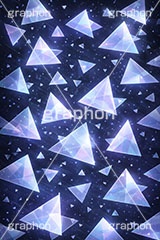 三角模様,三角柄,トライアングル,デジタル世界,電脳世界,マトリックス,コード,データ,サイバー,パソコン,入力,基盤,デジタル,イメージ,クール,かっこいい,欠片,破片,ガラス,オーロラ,プリズム,aurora,prism,cool,cyber,data,matrix,digital,IT,image,triangle,PC,AI生成素材
