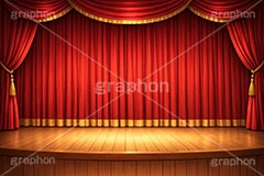 舞台幕,ステージ幕,舞台,ステージ,幕,カーテン,緞帳,暗幕,表彰,ライブ,ライヴ,ランキング,体育館,床,シアター,ホール,枠,背景,フレーム,照明,ライト,スポットライト,主役,イラスト,illustration,light,frame,hall,theater,live,curtain,stage
