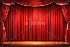 舞台幕,ステージ幕,舞台,ステージ,幕,カーテン,緞帳,暗幕,表彰,ライブ,ライヴ,ランキング,体育館,床,シアター,ホール,枠,背景,フレーム,照明,ライト,スポットライト,主役,イラスト,illustration,light,frame,hall,theater,live,curtain,stage