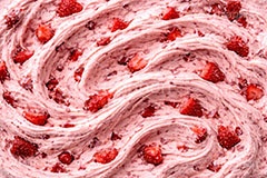 ストロベリーアイスクリーム,ストロベリー,いちご,苺,イチゴ,アイスクリーム,ソフトクリーム,アイス,クリーム,フレーバー,清凉,夏,涼,冷,スイーツ,デザート,おやつ,菓子,お菓子,冷菓子,甘い,カロリー,テクスチャー,テクスチャ,texture,sweet,summer,icecream,ice,strawberry,AI生成素材