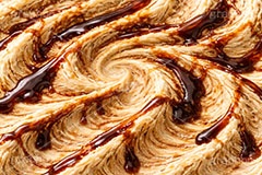 モカアイスクリーム,モカ,コーヒー,ソース,アイスクリーム,ソフトクリーム,アイス,クリーム,フレーバー,清凉,夏,涼,冷,スイーツ,デザート,おやつ,菓子,お菓子,冷菓子,甘い,カロリー,テクスチャー,テクスチャ,垂れ,texture,sweet,summer,icecream,ice,mocha,coffee,AI生成素材