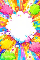 フキダシポップ,ふきだし,フキダシ,吹き出し,アメコミ,アメコミポップ,アメリカン,ポップ,カラフル,コミック,まんが,マンガ,漫画,ポップ柄,ポップ背景,星,勢い,弾ける,飛び出す,ドット,集中線,dot,comic,toon,star,POP,AI生成素材