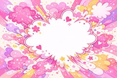 フキダシポップ,ふきだし,フキダシ,吹き出し,アメコミ,アメコミポップ,アメリカン,ポップ,カラフル,コミック,まんが,マンガ,漫画,ポップ柄,ポップ背景,星,勢い,弾ける,飛び出す,ドット,集中線,ガーリー,カワイイ,可愛い,かわいい,dot,comic,toon,star,POP,AI生成素材