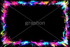 ノイズフレーム,ノイズ,グリッジノイズ,グリッヂノイズ,デジタル,電脳,ネオン,ネオン管,光,ライト,電飾,照明,発光,フレーム,icon,mark,neon,noise,frame,digital,AI生成素材