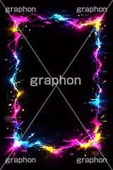 ノイズフレーム,ノイズ,グリッジノイズ,グリッヂノイズ,デジタル,電脳,ネオン,ネオン管,光,ライト,電飾,照明,発光,フレーム,icon,mark,neon,noise,frame,digital,AI生成素材