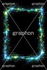 電子基板フレーム,電子基板,電子,基板,ノイズフレーム,ノイズ,グリッジノイズ,グリッヂノイズ,デジタル,電脳,ネオン,ネオン管,光,ライト,電飾,照明,発光,フレーム,icon,mark,neon,noise,frame,digital,AI生成素材