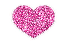 デコステッカー,ステッカー,シール,ラインストーン,推し活,うちわ,デコ,デコレーション,宝石,ジュエル,ハート,heart,decoration,sticker,jewel,AI生成素材