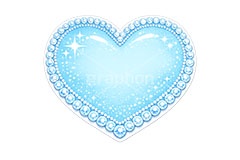 デコステッカー,ステッカー,シール,推し活,うちわ,デコ,デコレーション,宝石,ジュエル,ハート,heart,decoration,sticker,jewel,AI生成素材