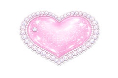 デコステッカー,ステッカー,シール,推し活,うちわ,デコ,デコレーション,宝石,ジュエル,ハート,heart,decoration,sticker,jewel,AI生成素材