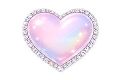 デコステッカー,ステッカー,シール,推し活,うちわ,デコ,デコレーション,宝石,ジュエル,ハート,heart,decoration,sticker,jewel,AI生成素材