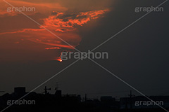 青空,空,晴,雲,お天気,空/天気,空/雲,夕日,夕焼け,電線