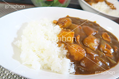 カレーライス,カレー,カリー,curry,辛い,スパイス,夕飯,夕食,家庭の味,ご飯,ライス,和食,日本料理,日本食,にんじん,ニンジン,じゃがいも,ジャガイモ,japan