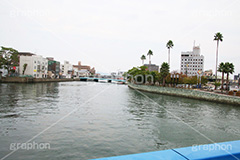 徳島-新町川,徳島,駅前,新町川,川,新町川水際公園,阿波おどり,四国のみずべ,四国