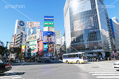 渋谷スクランブル交差点,渋谷,しぶや,ハチ公,観光,交差点,渋谷駅,駅前,スクランブル,外国人,海外,道玄坂,shibuya,japan,横断歩道,信号